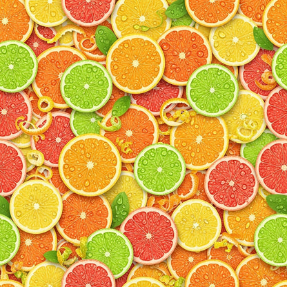 Juicy Medley Pattern 4 Minky Fabric