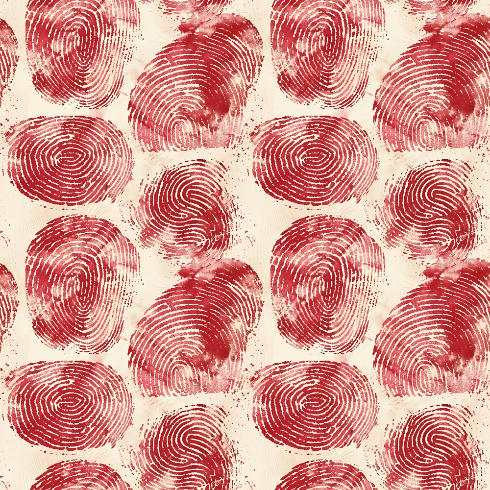 Crimson Splatter Pattern 2 Minky Fabric