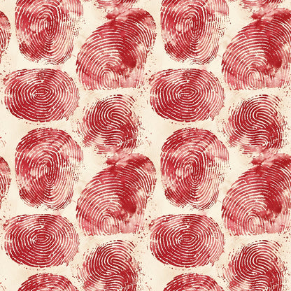 Crimson Splatter Pattern 2 Minky Fabric