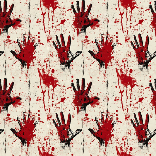 True Crime Detective Pattern 6 Quilting Cotton Fabric