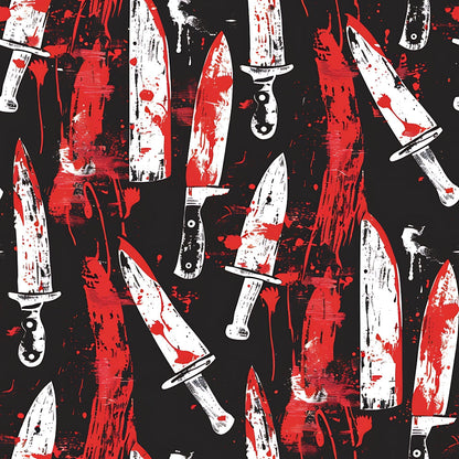 Crimson Splatter Pattern 9 Minky Fabric