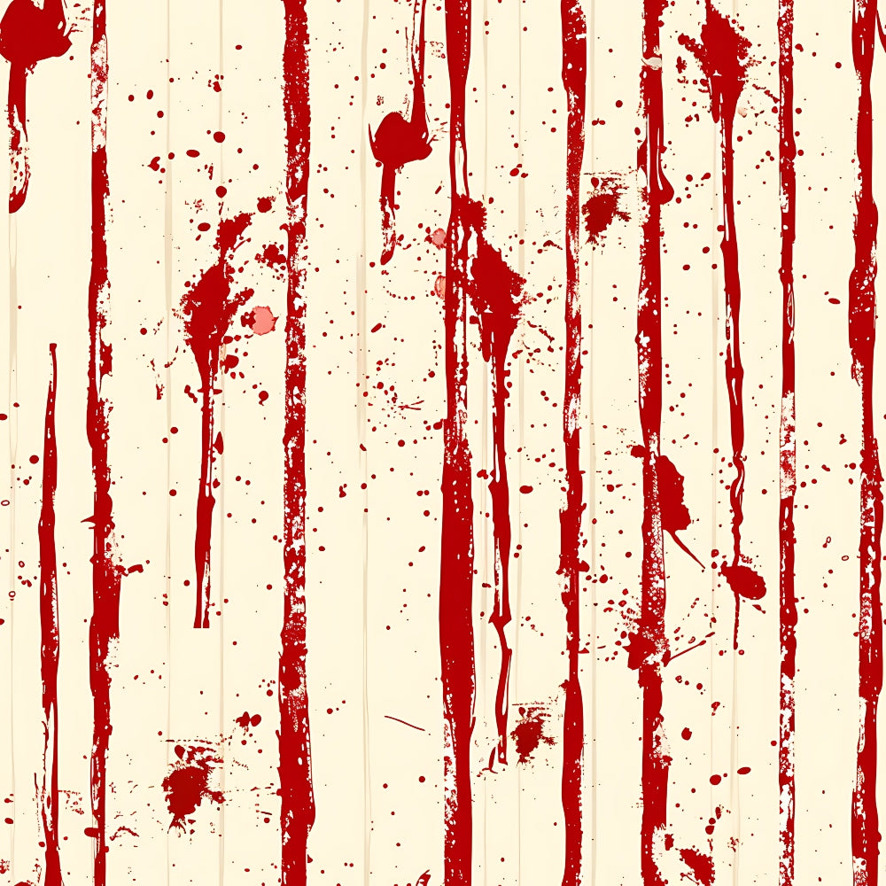Crimson Splatter Pattern 12 Minky Fabric