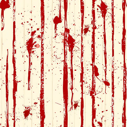 Crimson Splatter Pattern 12 Minky Fabric