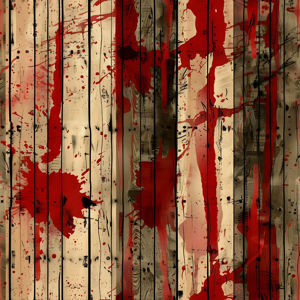 Crimson Splatter Pattern 13 Minky Fabric