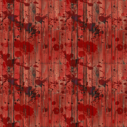 Crimson Splatter Pattern 16 Minky Fabric