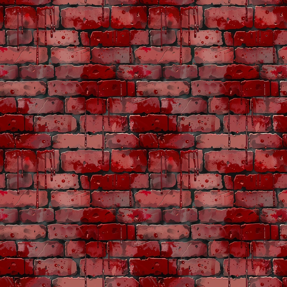 Crimson Splatter Pattern 19 Minky Fabric