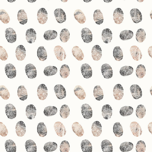 True Crime Detective Pattern 24 Quilting Cotton Fabric