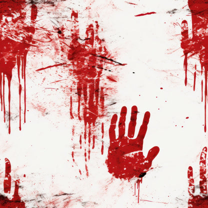 True Crime Pattern 1 Minky Fabric