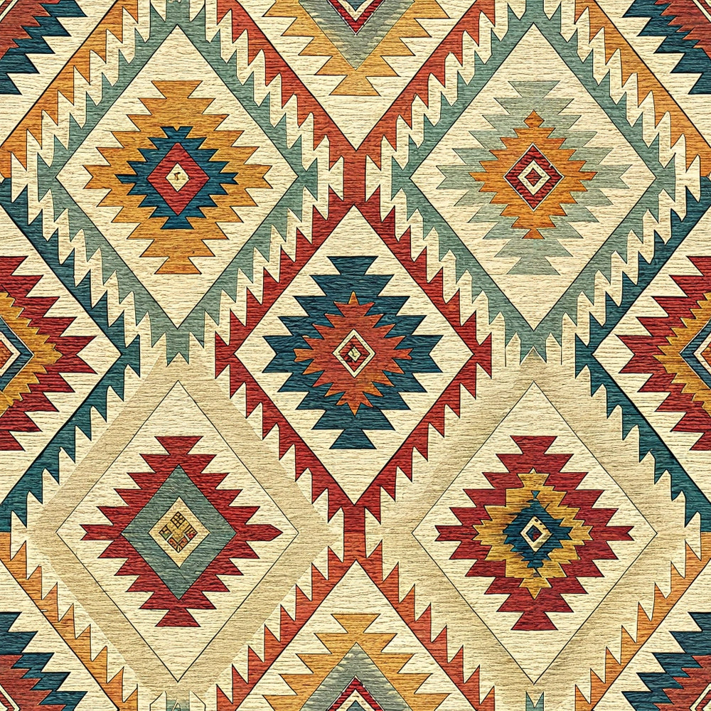 Anatolian Diamonds Pattern 10 Minky Fabric