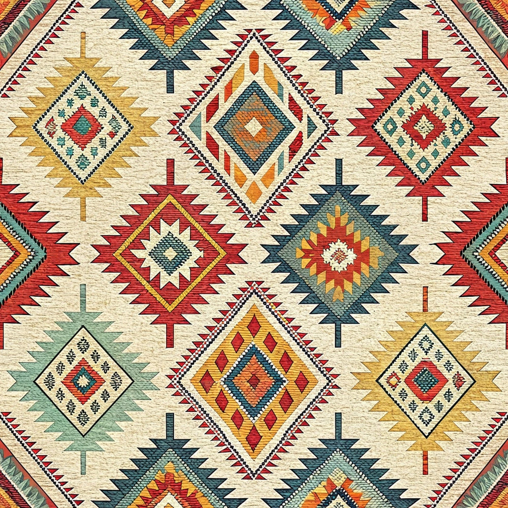 Anatolian Diamonds Pattern 7 Minky Fabric