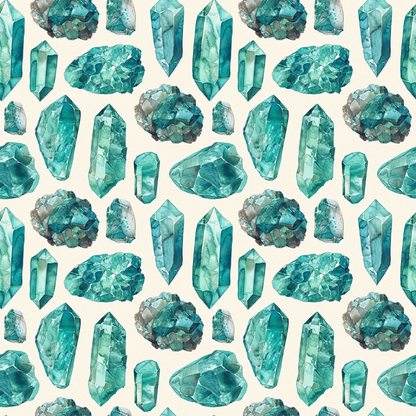 Mineral Mosaic Pattern 3 Minky Fabric