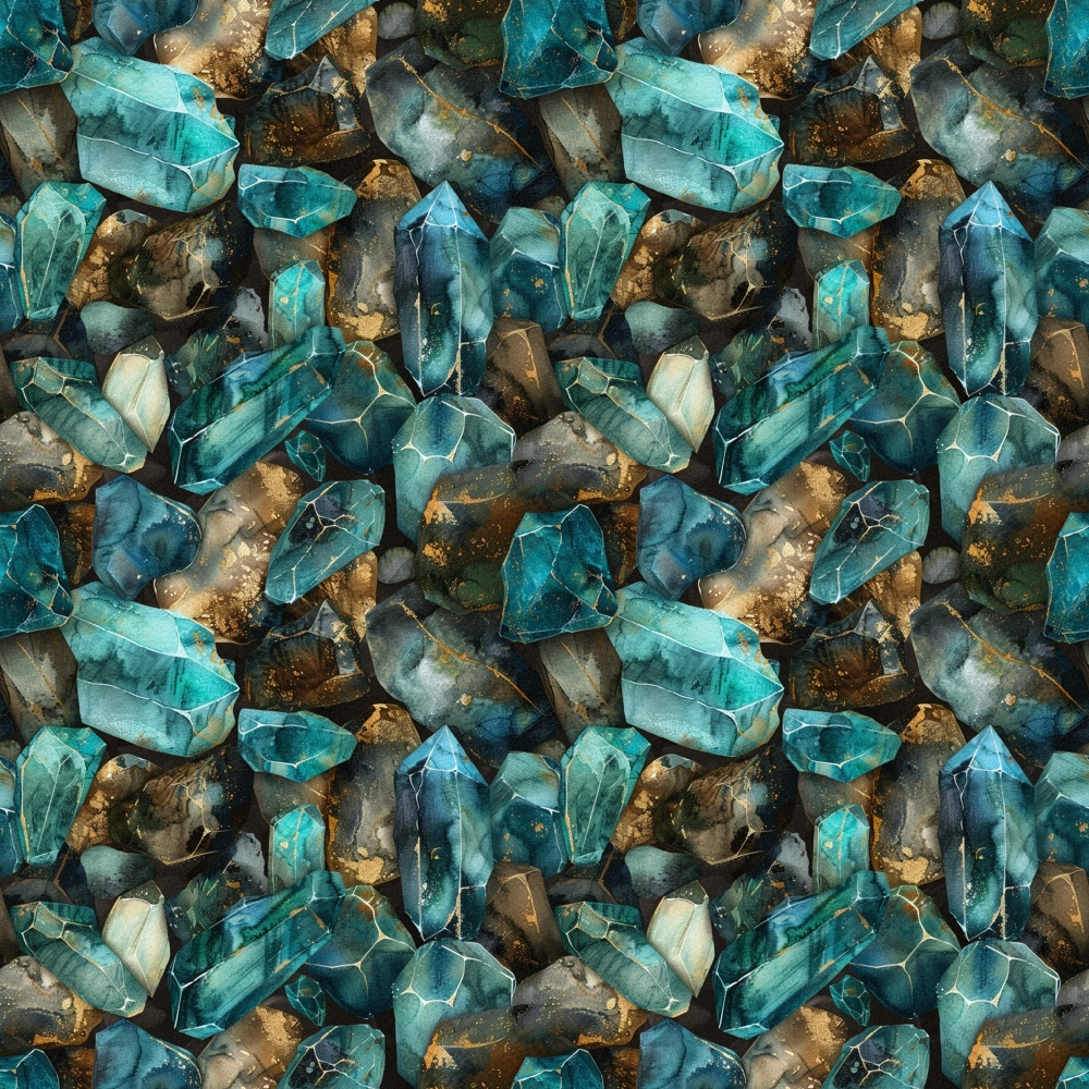 Mineral Mosaic Pattern 8 Minky Fabric