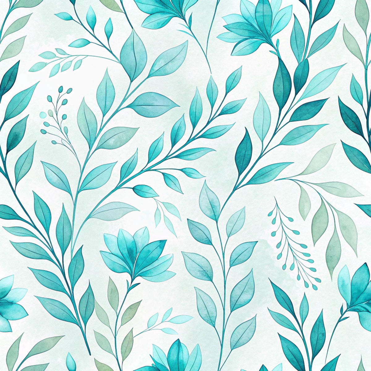 Teal Reverie Pattern 16 Minky Fabric