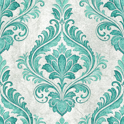 Turquoise Dreams Pattern 2 Quilting Cotton Fabric