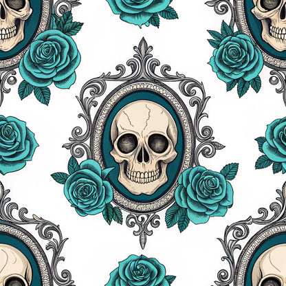 Twilight Rose Rookery Pattern 11 Minky Fabric