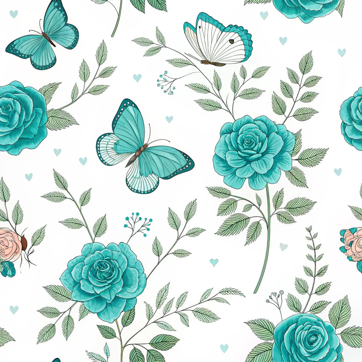 Twilight Rose Rookery Pattern 12 Minky Fabric