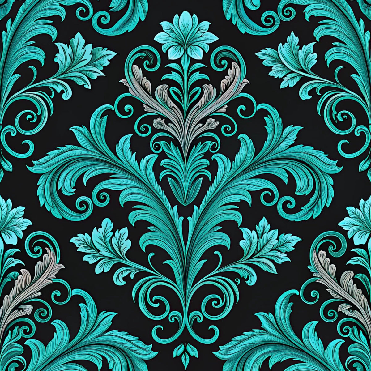 Twilight Rose Rookery Pattern 14 Minky Fabric