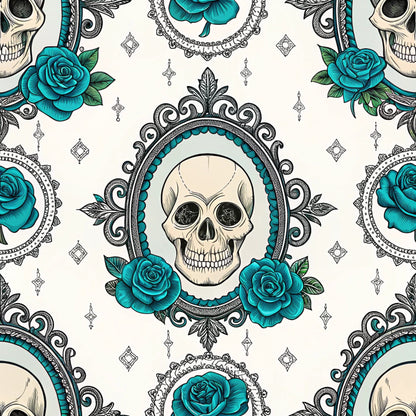 Twilight Rose Rookery Pattern 19 Minky Fabric