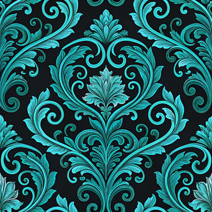 Twilight Rose Rookery Pattern 2 Minky Fabric