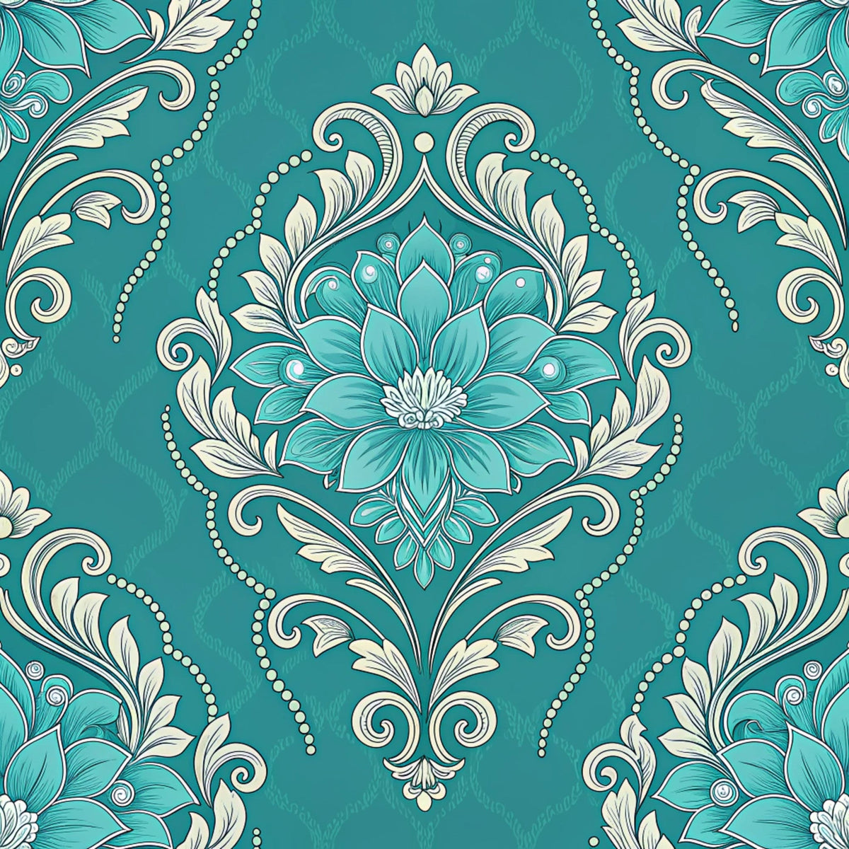 Twilight Rose Rookery Pattern 8 Minky Fabric
