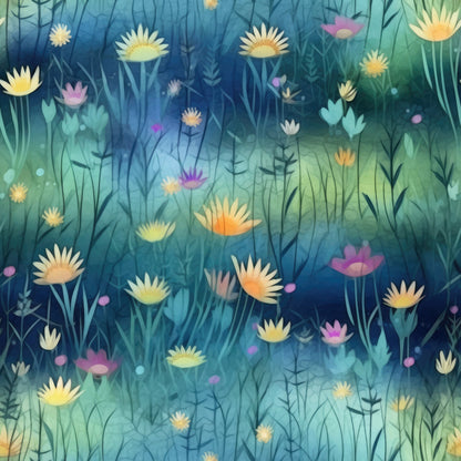 Firefly Fields Pattern 12 Minky Fabric
