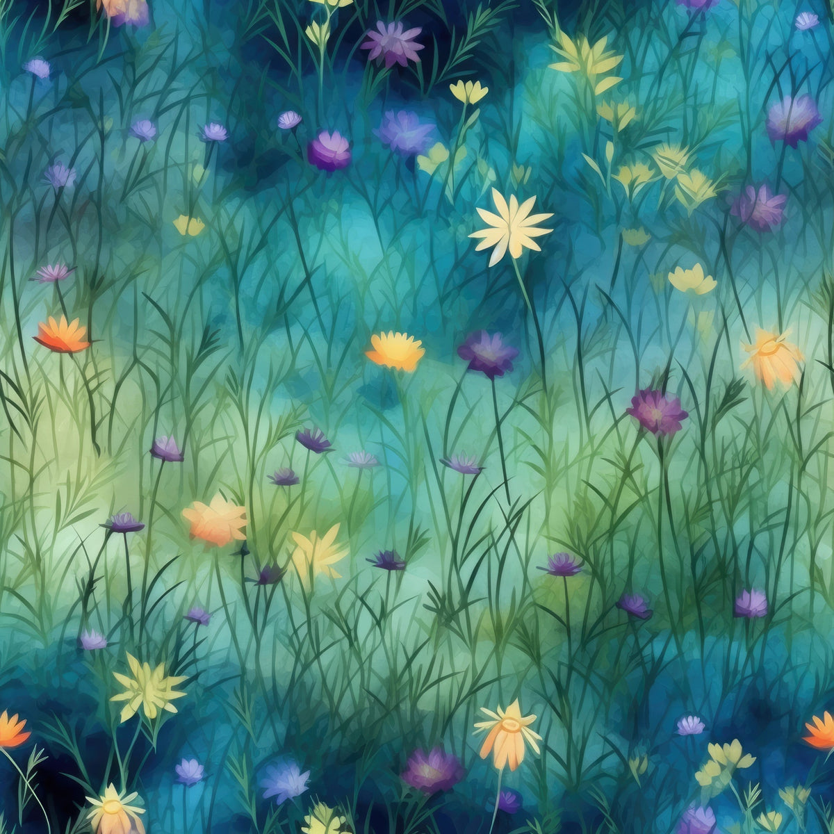 Firefly Fields Pattern 1 Minky Fabric
