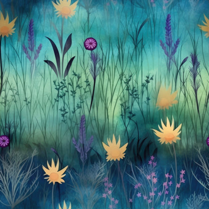 Firefly Fields Pattern 6 Minky Fabric