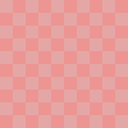 Two Tone Checkered Peach Puff Minky Fabric