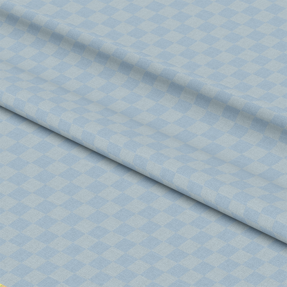Two Tone Checkered Spindle Quilting Cotton Fabric