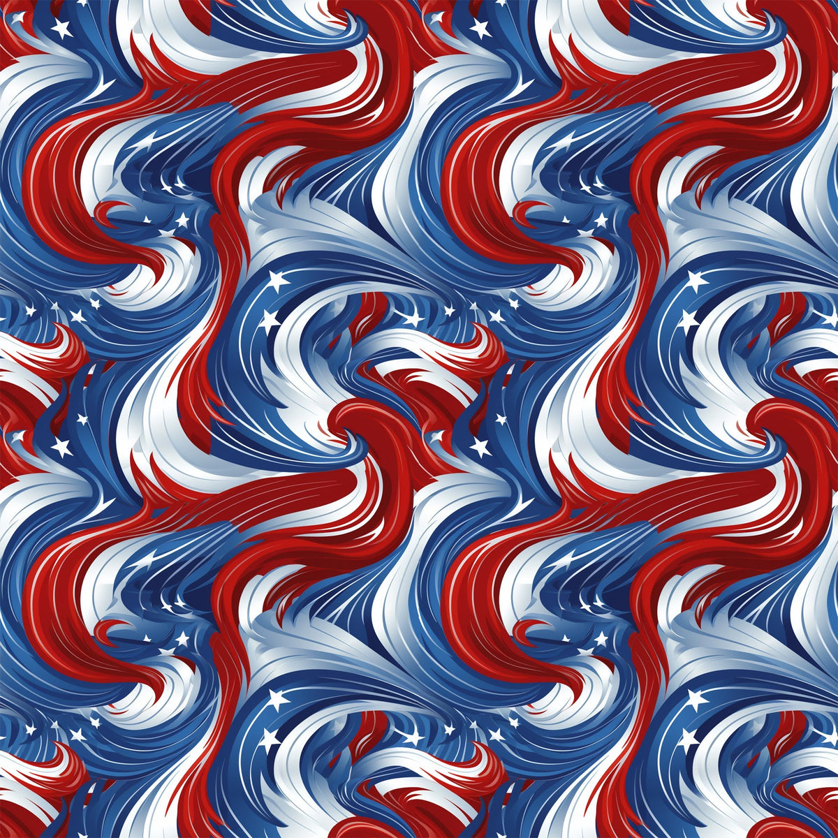 Liberty Waves Pattern 11 Minky Fabric