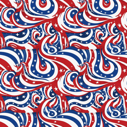 Liberty Waves Pattern 12 Minky Fabric