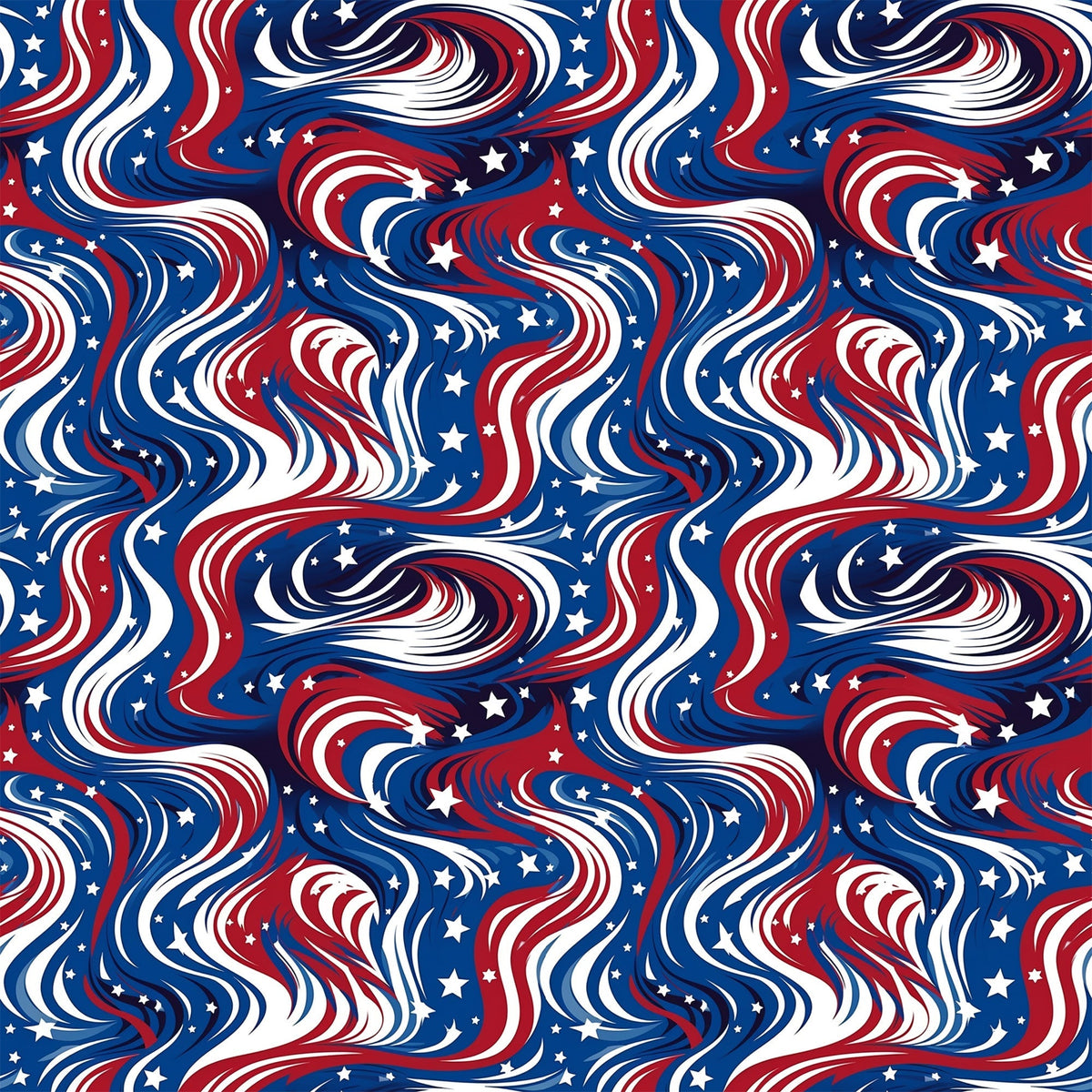 Liberty Waves Pattern 2 Minky Fabric