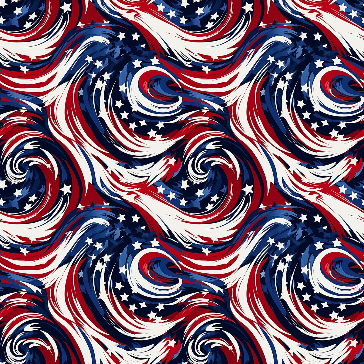 Liberty Waves Pattern 3 Minky Fabric
