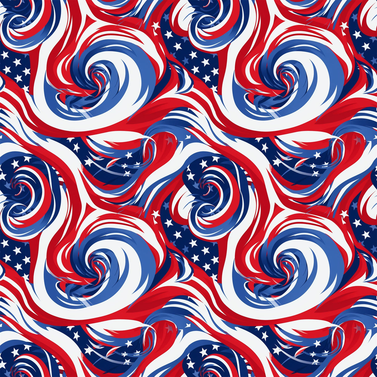 Liberty Waves Pattern 4 Minky Fabric