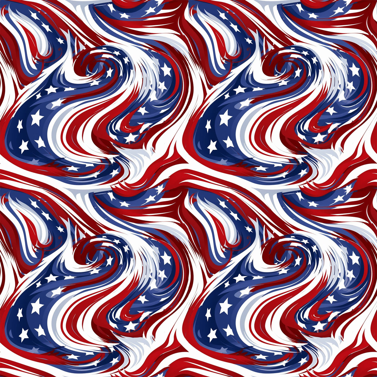 Liberty Waves Pattern 9 Minky Fabric