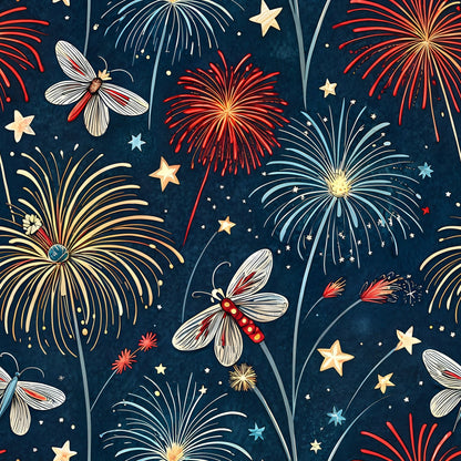 Liberty Menagerie Pattern 2 Minky Fabric
