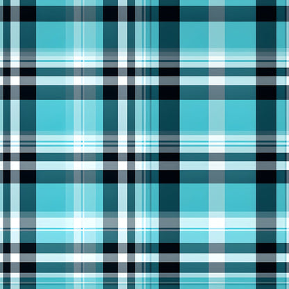 Vibrant Plaid Pattern 1 Quilting Cotton Fabric