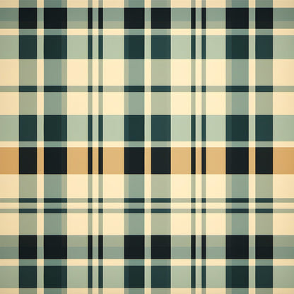 Sunset Tartan Pattern 5 Minky Fabric