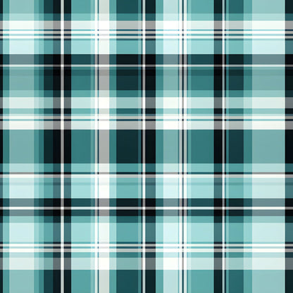 Sunset Tartan Pattern 6 Minky Fabric