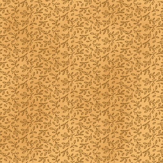 Vintage Autumn Pattern 15 Quilting Cotton Fabric