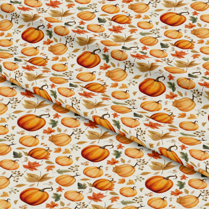 Vintage Autumn Pattern 16 Quilting Cotton Fabric