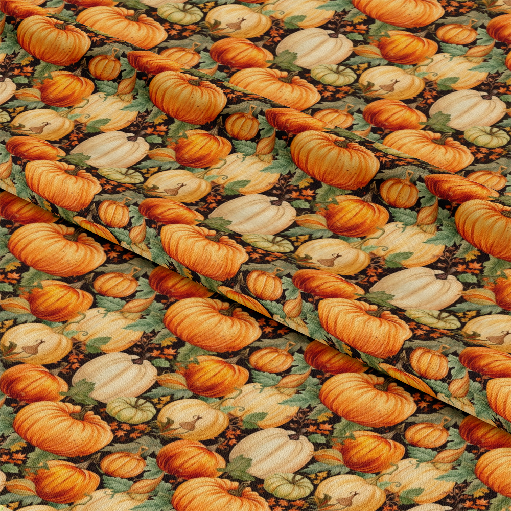 Vintage Autumn Pattern 18 Quilting Cotton Fabric
