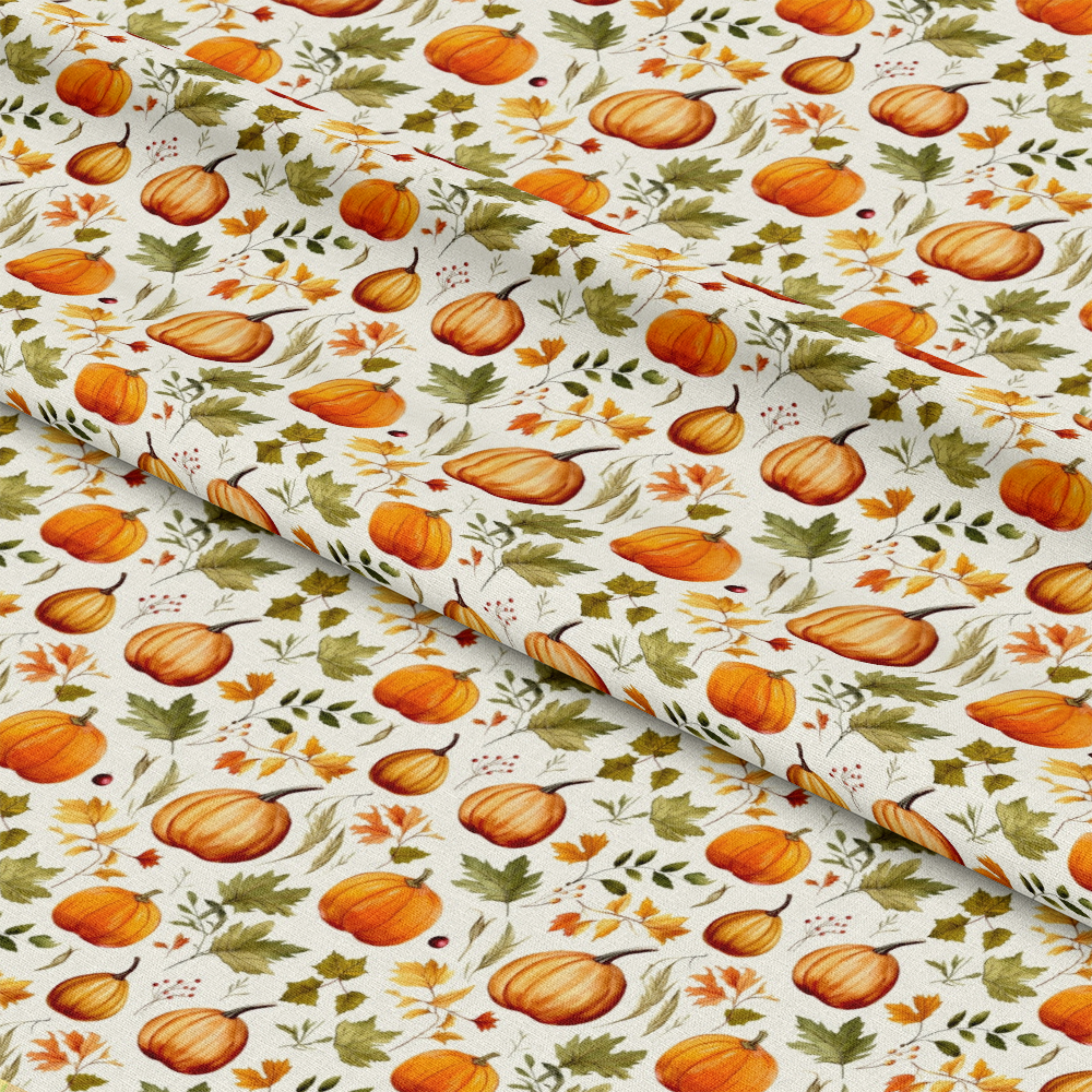 Vintage Autumn Pattern 19 Quilting Cotton Fabric