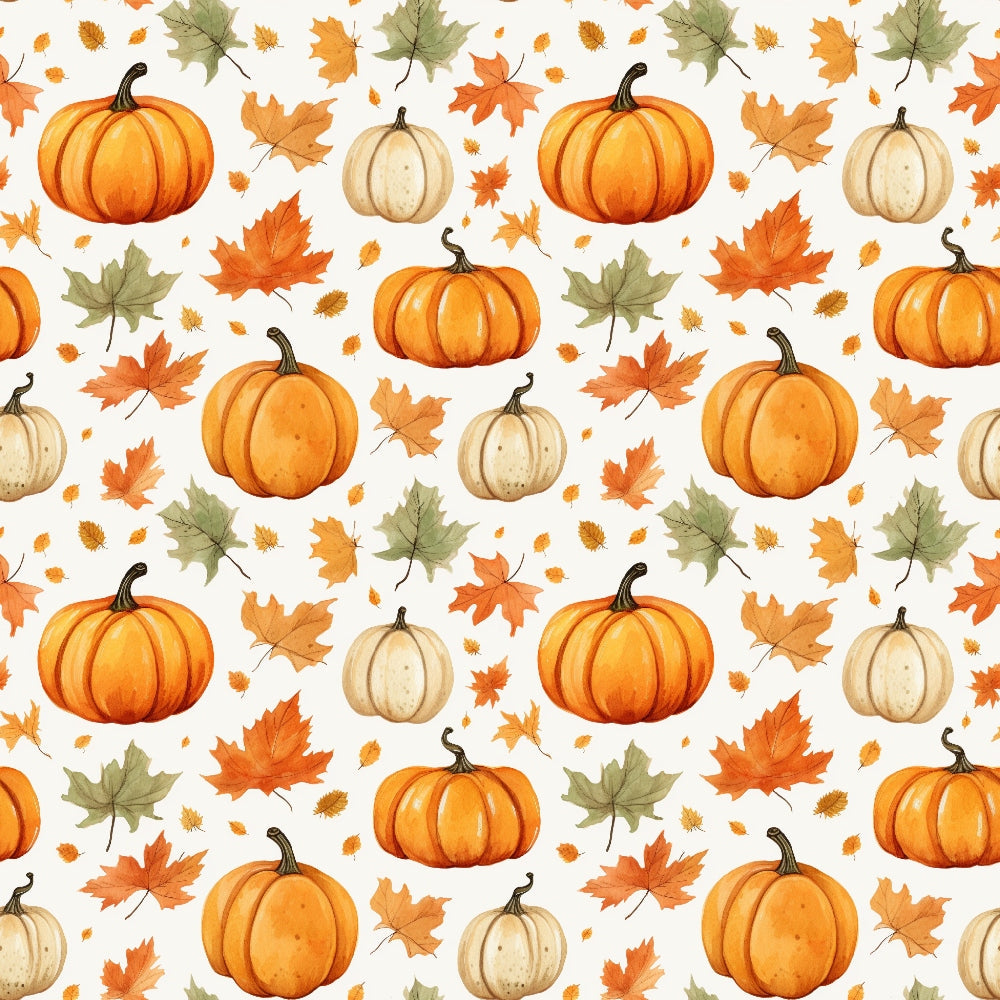 Vintage Autumn Pattern 2 Quilting Cotton Fabric
