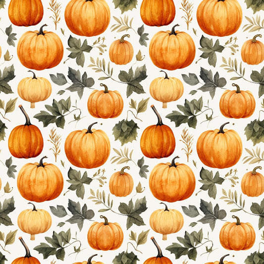 Vintage Autumn Pattern 20 Quilting Cotton Fabric