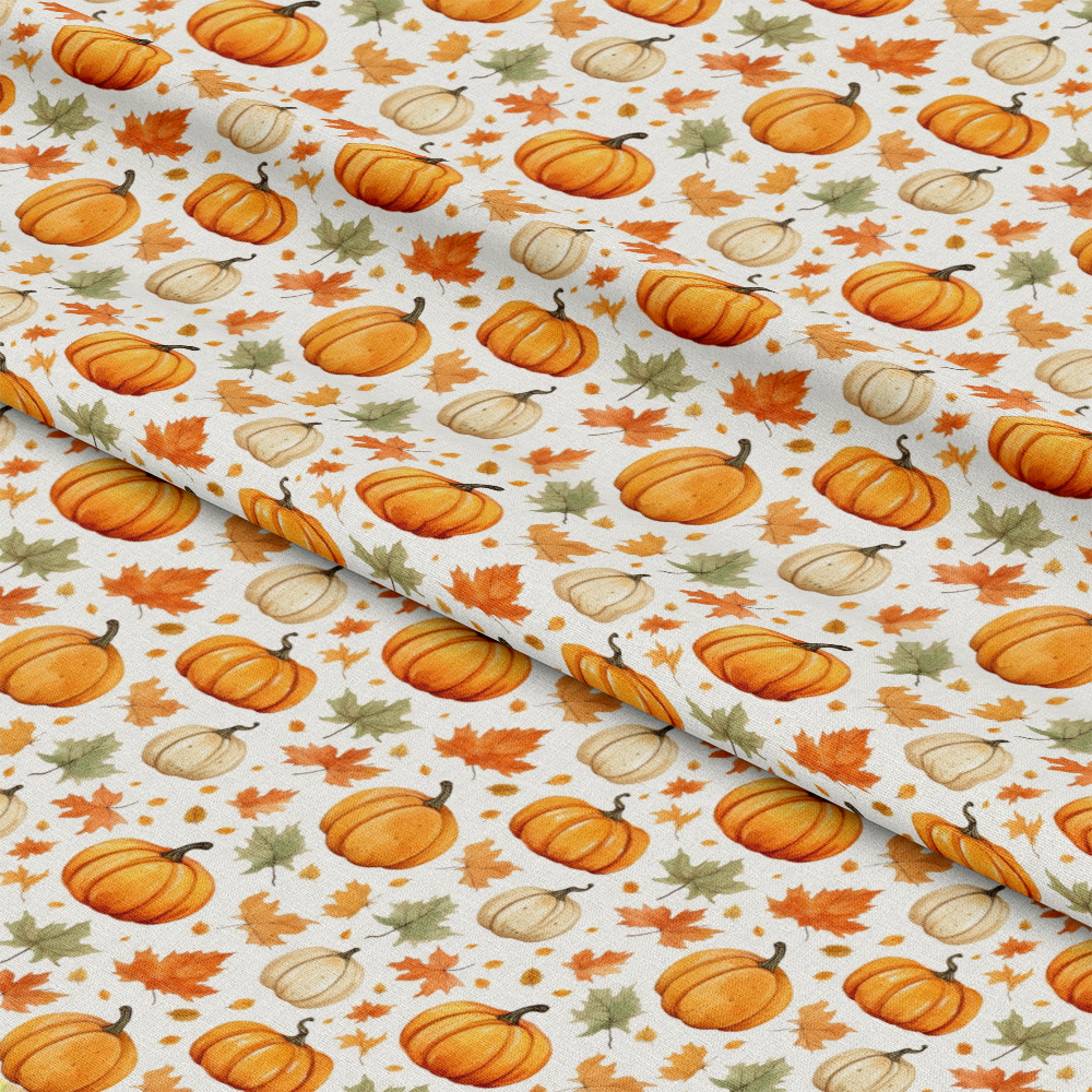 Vintage Autumn Pattern 2 Quilting Cotton Fabric