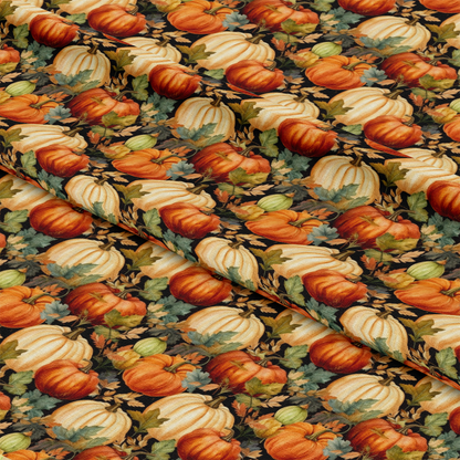 Vintage Autumn Pattern 3 Quilting Cotton Fabric