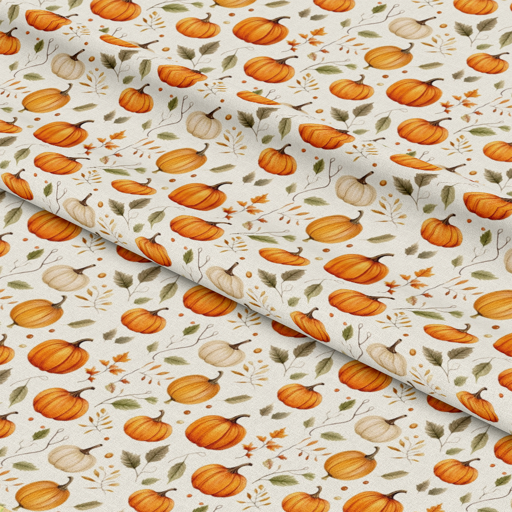 Vintage Autumn Pattern 4 Quilting Cotton Fabric