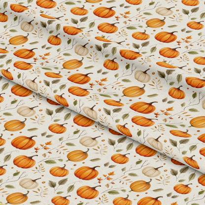 Vintage Autumn Pattern 4 Quilting Cotton Fabric