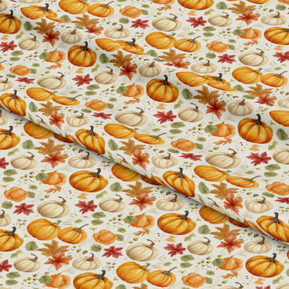Vintage Autumn Pattern 5 Quilting Cotton Fabric